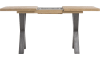 H&H - Metalox - Industriel - table de bar a rallonge  140 x 90 cm (+ 50 cm) (hauteur 92 cm)