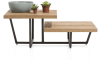 XOOON - Denmark - Industriel - table basse 110 x 65 cm