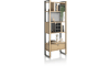 Henders & Hazel - Shimanto - Roomdivider 70 cm - 1-Lade (beidseitig zu öffnen) + 7-Nichen + 6-Weinfächer
