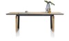 XOOON - Darwin - Design minimaliste - table à rallonge 190 (+ 60) x 100 cm
