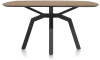 H&H - Livada - Moderne - table de bar ovale 190 x 108 cm (hauteur: 92 cm)