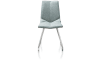 XOOON - Artella - Skandinavisches Design - Stuhl 4-Füße Edelstahl