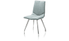 XOOON - Artella - Skandinavisches Design - Stuhl 4-Füße Edelstahl
