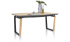 XOOON - Darwin - Minimalistisch design - uitschuiftafel 190 (+ 60) x 100 cm