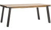 XOOON - Otta - Scandinavisch design - uitschuiftafel 160 (+ 60) x 90 cm