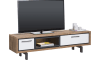 XOOON - Otta - Skandinavisches Design - TV-Sideboard 170 cm - 1-Lade + 1-Klappe + 1-Nische (+ LED)