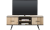XOOON - Kinna - Skandinavisches Design - TV-Sideboard 150 cm - 1-Tuer + 1-Lade + 2-Nischen