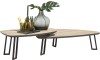 XOOON - Darwin - Minimalistisch design - salontafel 110 x 80 cm met bewegend deel