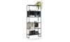 XOOON - Glasgow - Design minimaliste - bibliotheque 80 cm - 5-niches