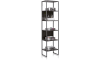 XOOON - Glasgow - Design minimaliste - bibliotheque 50 cm - 5-niches