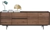 XOOON - Halmstad - design Scandinave - buffet 230 cm - 3-portes + 2-tiroirs