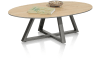H&H - Shimanto - table basse 110 x 65 cm ellipse
