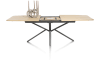 H&H - Home - table à rallonge 190 (+ 60) x 110 cm
