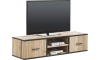 XOOON - Kinna - Skandinavisches Design - TV-Sideboard 150 cm - 1-Tuer + 1-Lade + 2-Nischen