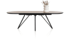 XOOON - Torano - Design minimaliste - table à rallonge 190 (+ 60) x 110 cm