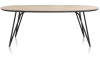 XOOON - Vik - Scandinavisch design - eetkamertafel ovaal 220 x 120 cm