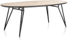 XOOON - Vik - Skandinavisches Design - Tisch oval 220 x 120 cm
