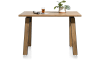 H&H - Tokyo - Industriel - table de bar 140 x 90 cm (hauteur: 92 cm)