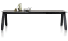 H&H - Stanford - Pur - table à rallonge 200 (+ 80) x 100 cm