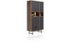 XOOON - Torano - Design minimaliste - armoire 100 cm - 4-portes + 1-tiroir + 2-niches (+ LED)