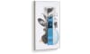 H&H - Coco Maison - Seventies Blue tableau 50x80cm