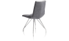XOOON - Artella - design Scandinave - chaise inox pietement eiffel - Pala anthracite