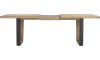 H&H - Metalox - Industriel - table a rallonge 160 x 100 cm (+ 50 cm)