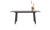 H&H - Avalox - Industriel - table de bar à rallonge 160 (+ 50) x 98 cm