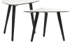COCOmaison - Coco Maison - Industriel - Eric jeu de 2 tables d&#39;appoint H46-39cm