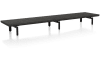 XOOON - Elements - Minimalistisches Design - Plattform 220 cm. inkl. 3 metall Füße
