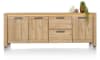 Henders & Hazel - Delmonte - Sideboard 230 cm - 3-Türen + 2-Laden (dimmbare LED-Beleuchtung)