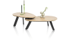 Henders & Hazel - Homestead - ensemble de 2 tables basses 90 x 60 cm / 80 x 50 cm