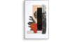 XOOON - Coco Maison - Seventies Orange tableau 50x80cm