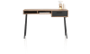 XOOON - Torano - Minimalistisches Design - Buro 120 x 42 cm + 1-Lade + 2-Nischen