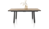 H&H - Carreras - table à rallonge 160 (+ 50) x 100 cm