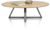 Henders & Hazel - Shimanto - table basse 110 x 65 cm ellipse