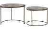 COCOmaison - Coco Maison - Industriel - Bodile jeu de 2 tables d&#39;appoint H46-39cm