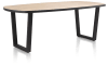 H&H - Avalox - Industriel - table ovale 210 x 110 cm