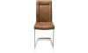 H&H - Malene - Moderne - chaise - pied traineau inox carre