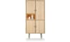 H&H - Shimanto - armoire 100 cm - 4-portes + 1-niche (+ LED)