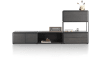 XOOON - Modulo - Design minimaliste - cloison tv 270cm - bas - 1 niveau + 3 niveaux