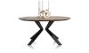 XOOON - Fresno - Industriel - table 160 x 120 cm - mosaique