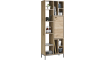 XOOON - Faneur - Scandinavisch design - boekenkast 70 cm - 1-deur + 11-niches