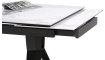 XOOON - Glasgow - Design minimaliste - table a rallonge 180 (+ 2x40) x 90 cm