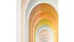 H&H - Coco Maison - Rainbow Arches toile imprimee 90x140cm