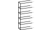 XOOON - Modulo - Minimalistisches Design - Anbau Regal 45 cm - 5 Niveau - 1 Gestell