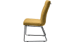 H&H - Malene - Moderne - chaise - cadre tube noir - poignee rond