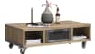 H&H - Vitoria - Industriel - table basse 110 x 60 cm + 1-tiroir T&T + 2-niches