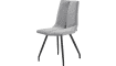 XOOON - Artella - design Scandinave - chaise noir 4 pieds