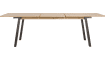 XOOON - Otta - Scandinavisch design - uitschuiftafel 160 (+ 60) x 90 cm